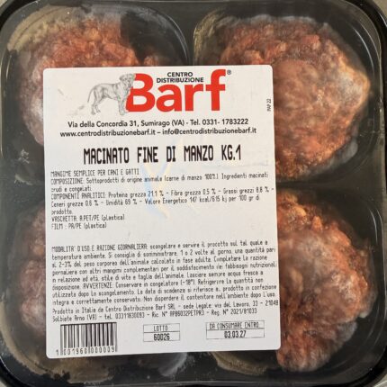 MACINATO FINE DI MANZO 1 KG